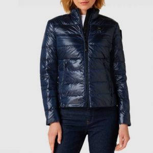 BLAUER - Piumino Donna in Nylon Lucidio Ella Blu