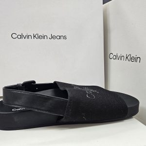 CALVIN KLEIN - Sandali Comfort Neri