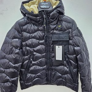 BLAUER - Piumino Kids con Taschino Nero