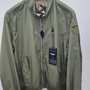BLAUER - Giubbino Reversibile Jordan Verde