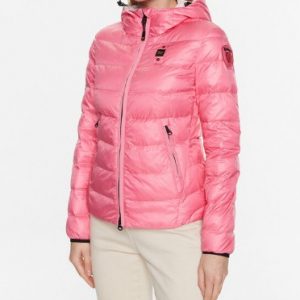BLAUER - Piumino Donna con Logo Monocolore Rosa