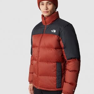 THE NORTH FACE - Giacca in Piumino Diablo da Uomo Marrone/Nero