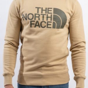 THE NORTH FACE - Felpa Standard Crew da Uomo Beige