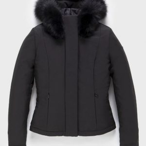 REFRIGIWEAR - Short Lady Tech Jacket Donna Nero