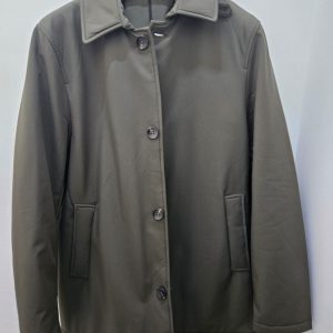 OVER/D - Trench Imbottito Uomo Verde Militare