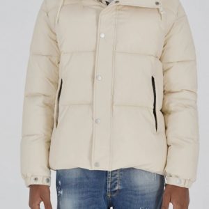 OVER/D - Giubbotto Uomo Puffy Crema