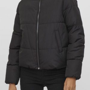 VILA - Puffer Jacket Donna Nero