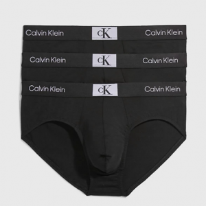 CALVIN KLEIN - Slip Uomo in Confezione Da 3 - CK96 Nero
