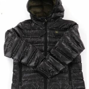 BLAUER - Piumino Baby Imbottito con Chiusura Zip Nero