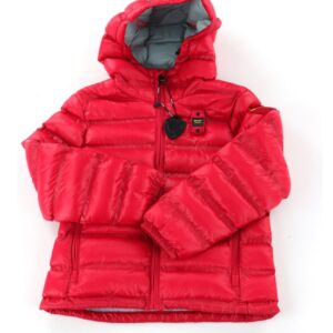 BLAUER - Piumino Baby Imbottito con Chiusura Zip Rosso