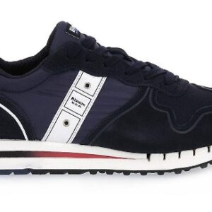 BLAUER - Scarpe Uomo Quartz Blu Navy/Rosso Navy/Rosso