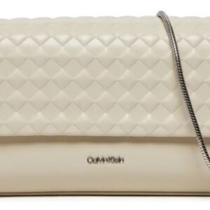 CALVIN KLEIN - Borsa Donna Mini Quilt Mini Crossbody Beige