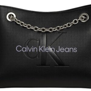 CALVIN KLEIN - Borsa Donna Sculpted Shoulder Bag24 Mono Nero