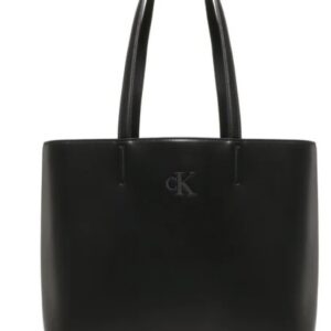 CALVIN KLEIN JEANS - Borsa Donna Sleek Shopper29 Solid Nero
