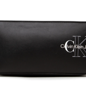 CALVIN KLEIN - Borsa Donna Sulpted Shoulder Pouch Two Tone Nero