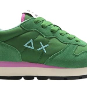 SUN 68 - Scarpe Donna Ally Solid Nylon Verde Prato