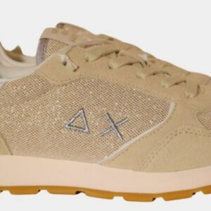 SUN 68 - Scarpe Girl's Ally Glitter Textile (Teen) Oro