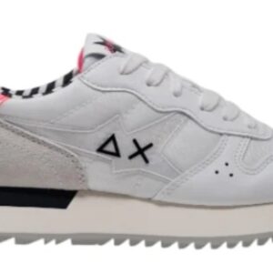 SUN 68 - Scarpe Donna Stargirl Transparent Patch Bianco