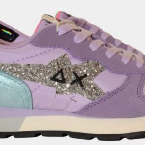 SUN 68 - Scarpe Girl's Stargirl Glitter Logo (Teen) Lilla