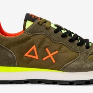 SUN 68 - Scarpe Uomo Tom Fluo Militare