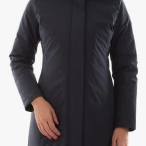 BOMBOOGIE - Parka Donna con Cappuccio Nero