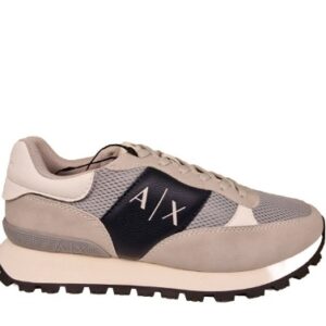 ARMANI EXCHANGE - Scarpe Uomo Sneakers Beige + Grigio