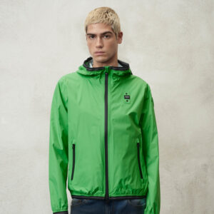 BLAUER - Giubbini Uomo Giacca a Vento Nastrata Thomas Verde Chiaro
