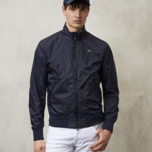 BLAUER - Giubbini Bomber Uomo Colori Fashion Theodore Blu Sodalite