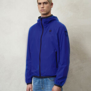 BLAUER - Giubbini Uomo Giacca a Vento Nastrata Thomas Blu Scuro