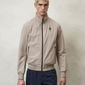 BLAUER - Giubbini Bomber Uomo Colletto Alto Mav Vasellame