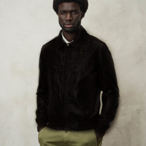 BLAUER - Giubbini Uomo Bomber Vintage Dominic Nero