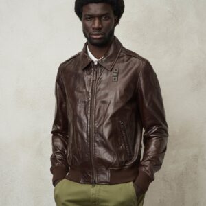 BLAUER - Giubbini Uomo Bomber Vintage Dominic Marrone