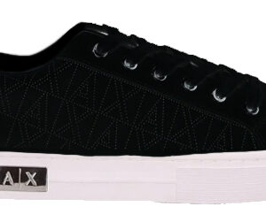 ARMANI EXCHANGE - Sneaker Donna Sneakers Logo All-Over Nero