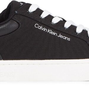 CALVIN KLEIN JEANS - Sneaker Uomo Classic Cupsole Low Lth Nero/Bianco