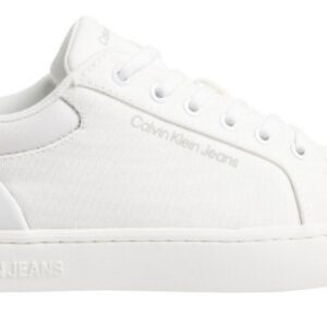 CALVIN KLEIN JEANS - Sneaker Uomo Classic Cupsole Low Lth Triplo Bianco
