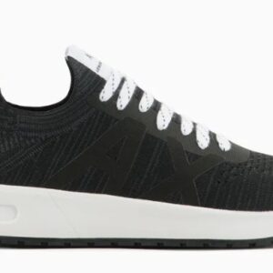 ARMANI EXCHANGE - Scarpe Uomo Sneakers in Tessuto con Inserti in Mesh Nero