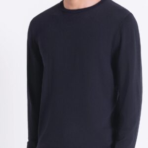 ANTONY MORATO - Maglia Uomo in Filato Misto Viscosa Stretch Ink Blu