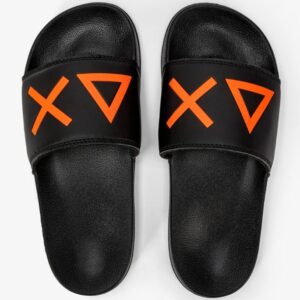 SUN68 - Ciabatte Donna Slippers Logo Nero