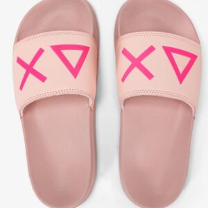 SUN68 - Ciabatte Donna Slippers Logo Rosa