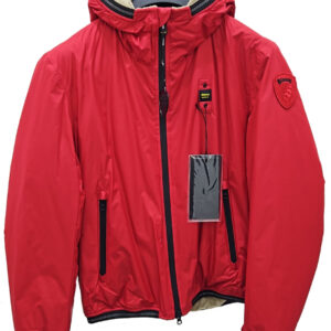 BLAUER - Giubbino Teen Corto Nastrato Rosso
