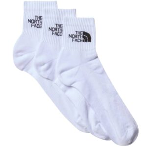 THE NORTH FACE - Calzini Multi Sport Cush Quarter Sock 3P Bianco