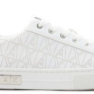 ARMANI EXCHANGE - Sneaker Donna Sneakers Logo All-Over Bianco