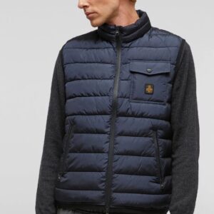 REFRIGIWEAR - Gilet Uomo Summer Melvi Vest Blu Scuro