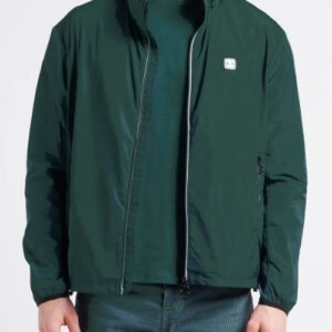 ARMANI EXCHANGE - Blouson Uomo con Cappuccio Estraibile Verde