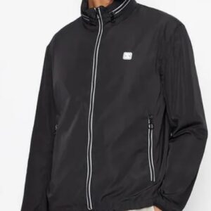 ARMANI EXCHANGE - Blouson Uomo con Cappuccio Estraibile Nero