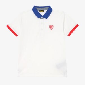 BLAUER - Polo Kids Darino Bianco