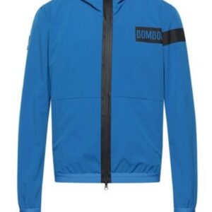 BOMBOOGIE - Giubbino Uomo Jacket con Logo Laterale Blu Elettrico