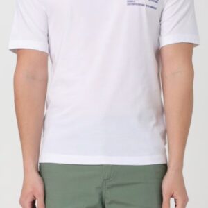 BLAUER - T-Shirt Uomo Maniche Corte Bianco