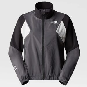 THE NORTH FACE - Giacca Donna Wind Track Nero/Grigio