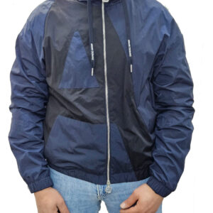 ARMANI EXCHANGE - Giacca Uomo con Stampa Blu